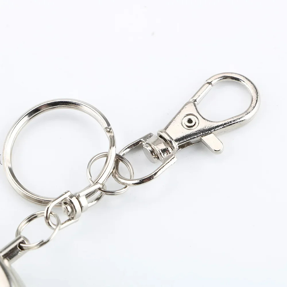 Portable car cigarette ashtray, random pattern, pocket ashtray with keychain