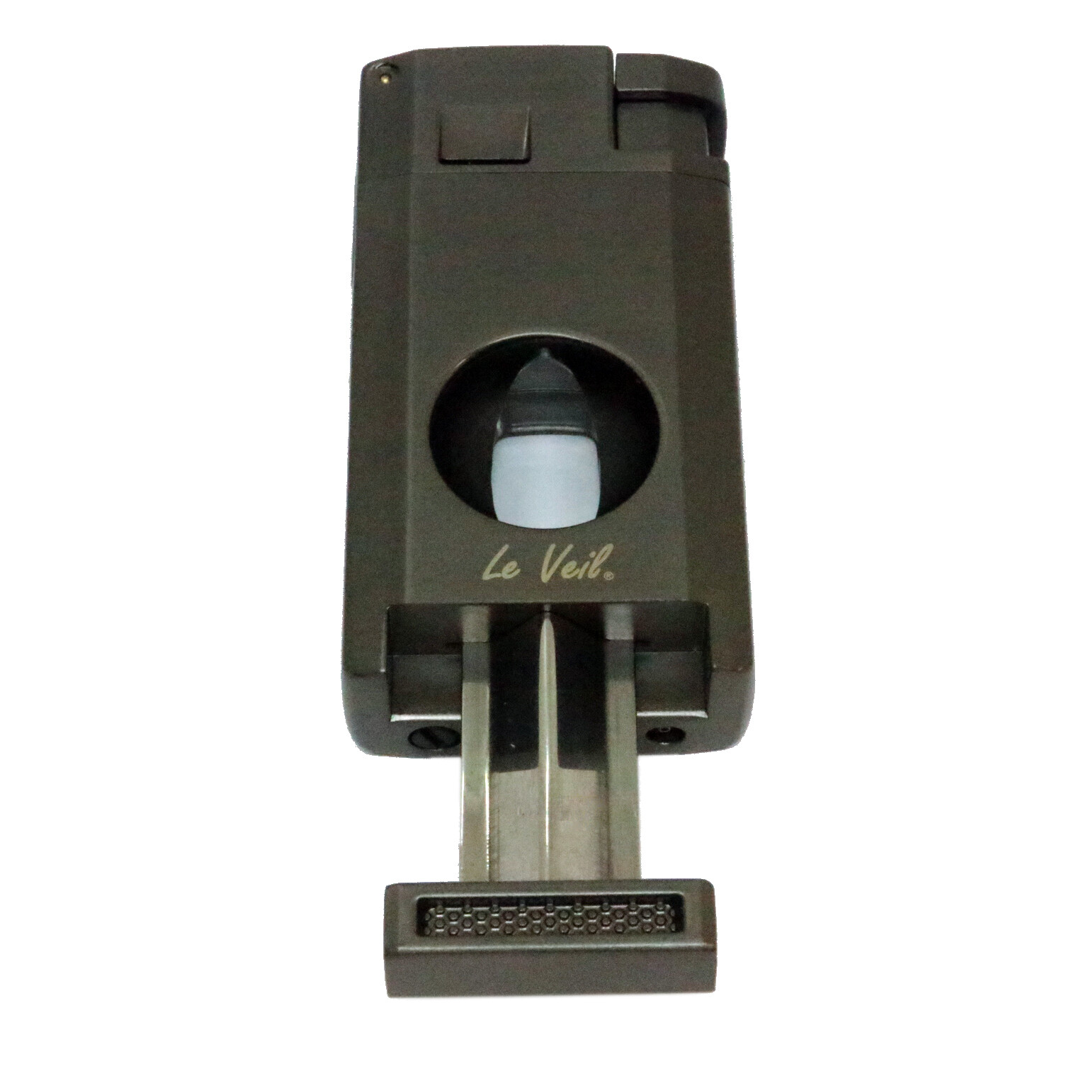 3-1 Cigar 2 Jets Lighter, V Cutter, Punch, Gun Metal Color – New In Box