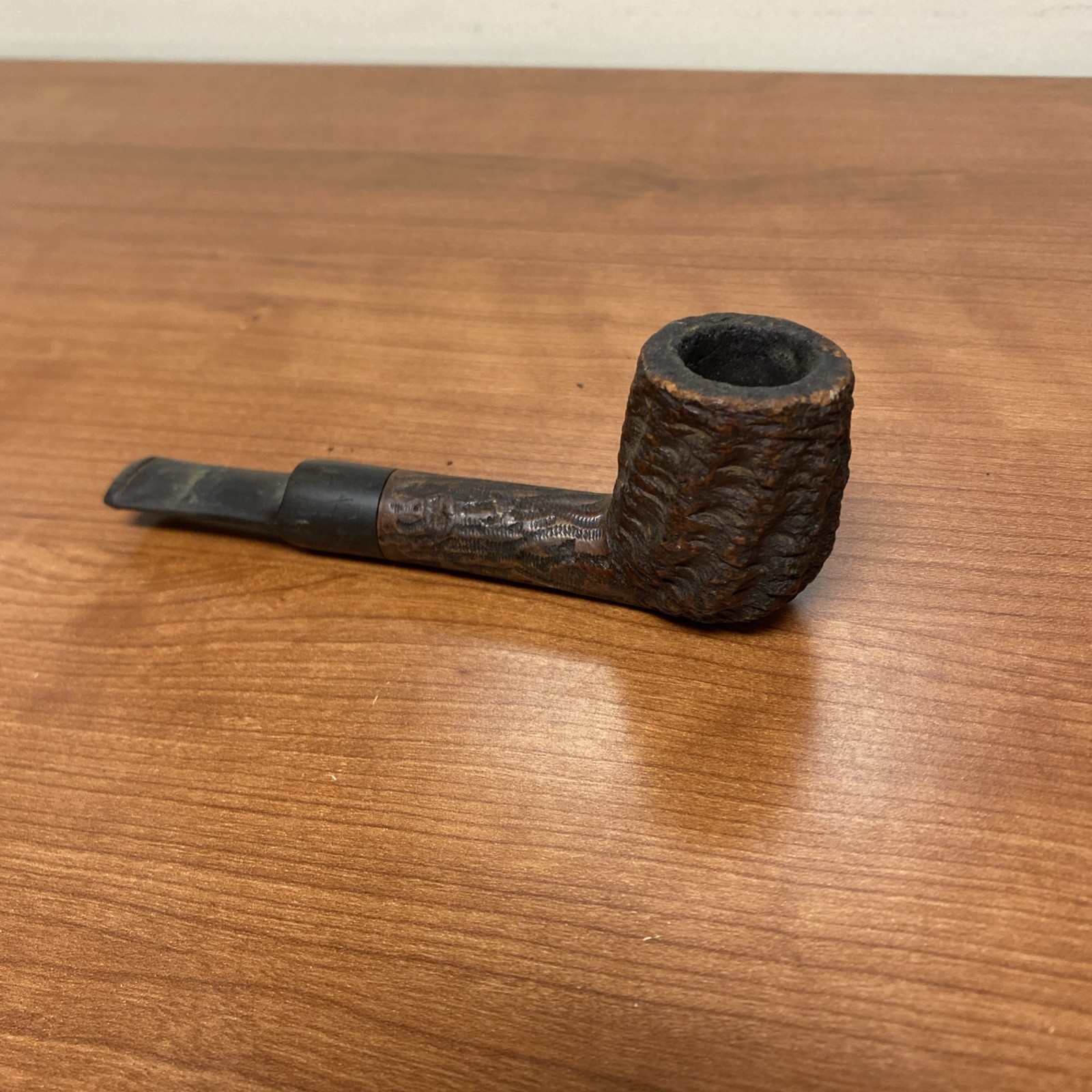 Bulldozer By Briarcraft No 4 Aged Imported Briar Tobacco Pipe