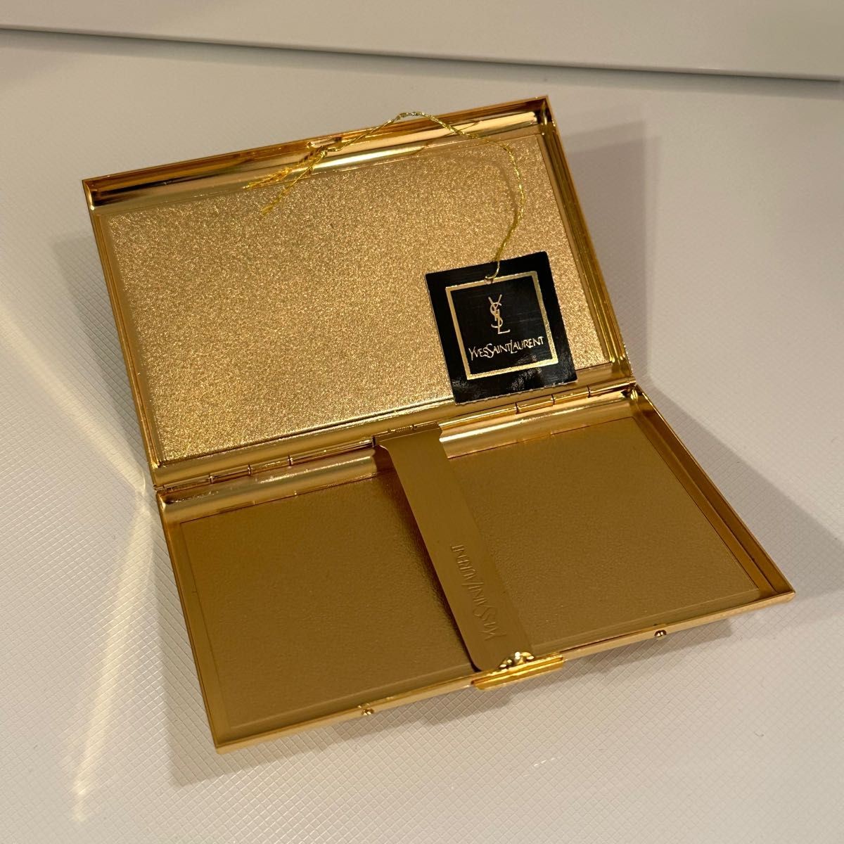 Yves Saint Laurent Vintage Card Holder Cigarette Case H7cm W10cm Used