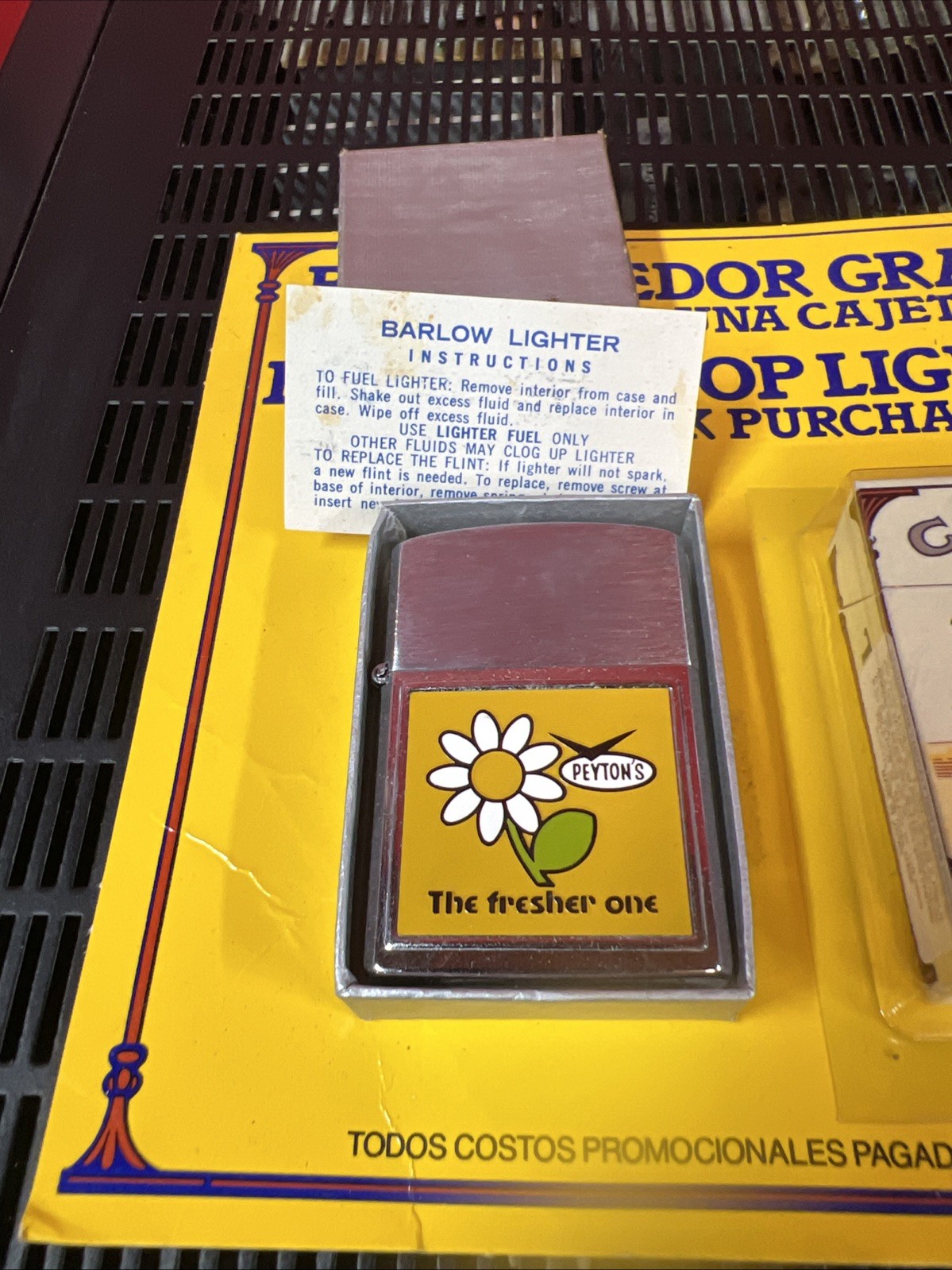 Camel Flip-Top Lighter & Barlow Lighter New