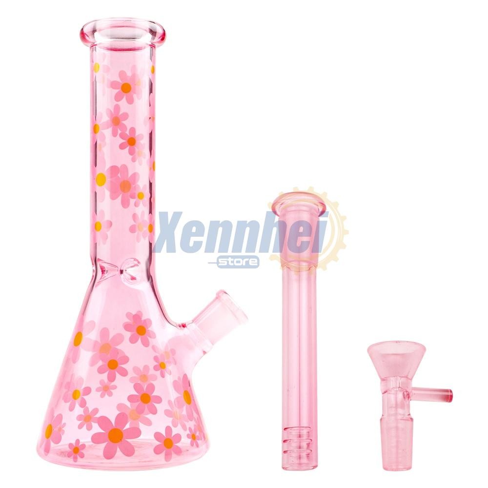 10″ Heavy Duty Glass Beaker Bong Water Smoking Tobacco Pipe 14MM Bowl