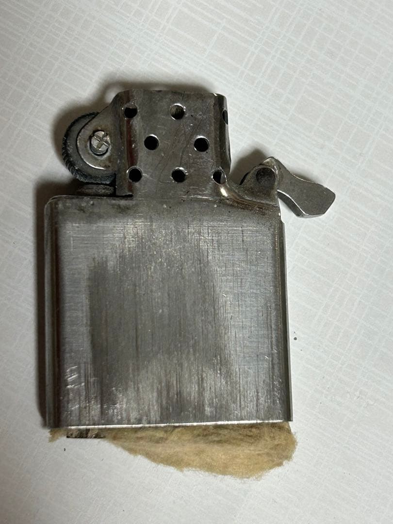 Zippo Vietnam War Oil Lighter Used Vintage Collectible Pocket Lighter Tobacciana
