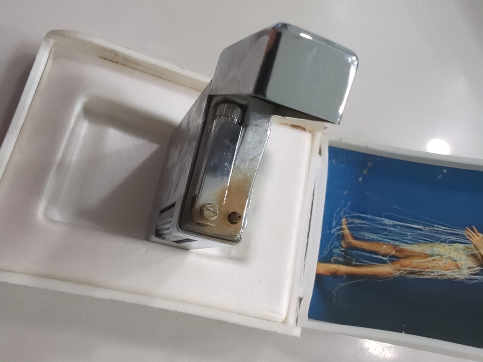 Hadson Triumph Lighter USED Ships Free #2