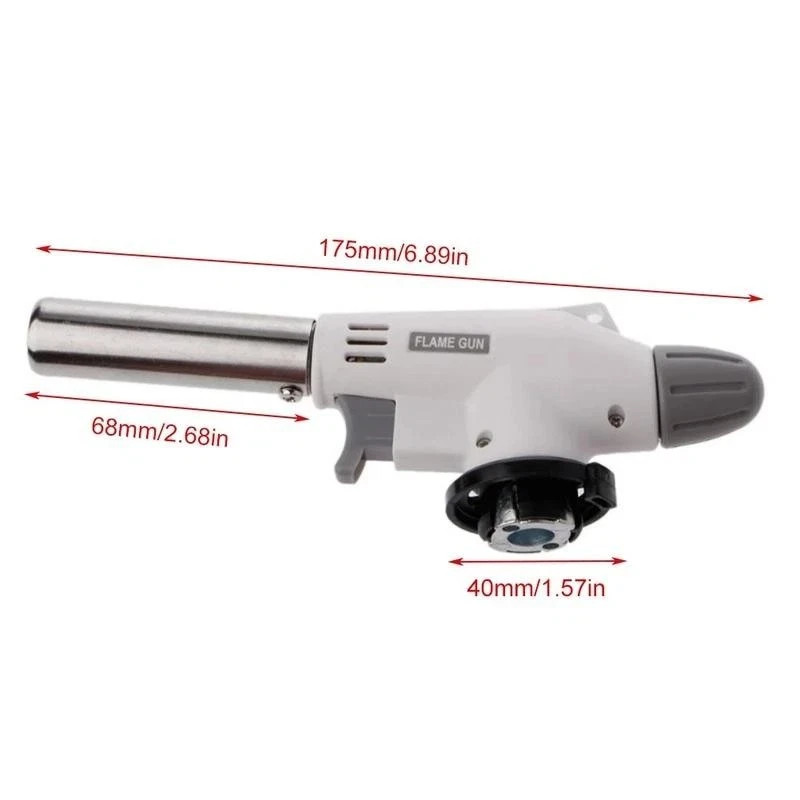 Camping Baking Barbecue Gas Torch Welding Fire Maker Lighter Butane Burner Flame