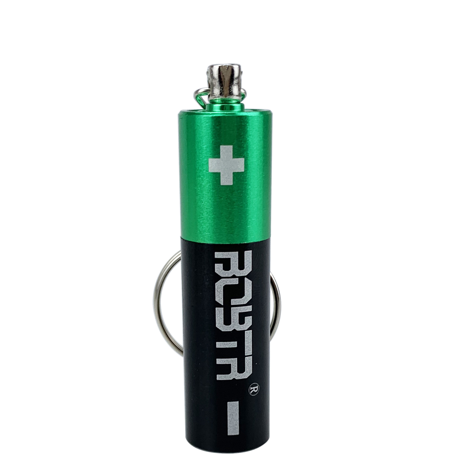 Creative Hanging Buckle Battery Metal Pipe Detachable Portable Keychain Pipe