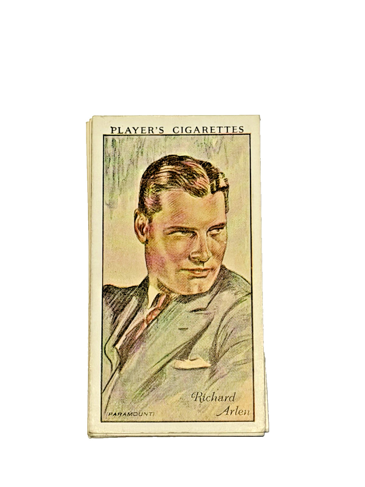 Vintage Cigarette Cards; Early 20th Century; In Tobacco Packaging; “Film Stars”