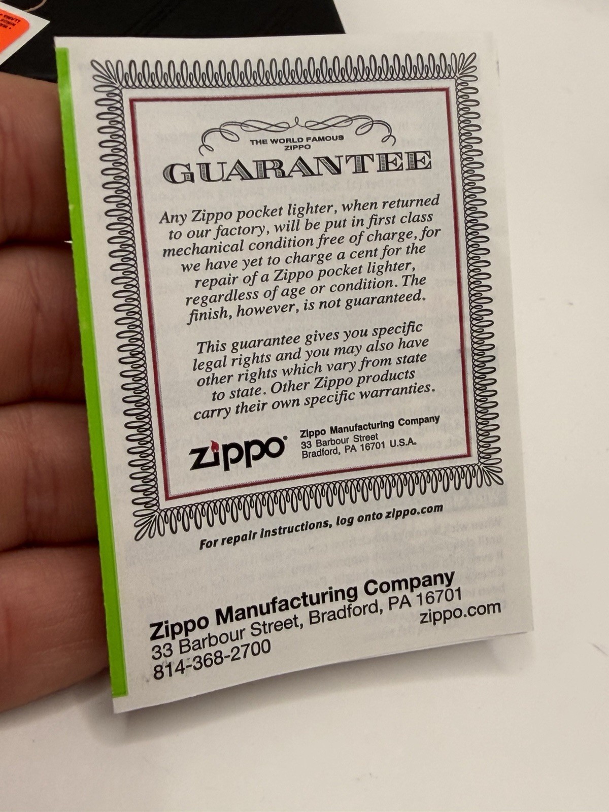 Zippo Script Logo Collectible Lighter Rose Gold Limited 10878/17500 New In Box