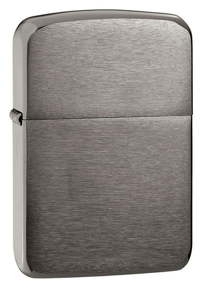 Zippo 1941 Replica Lighter, Black Ice, 24096, New In Box