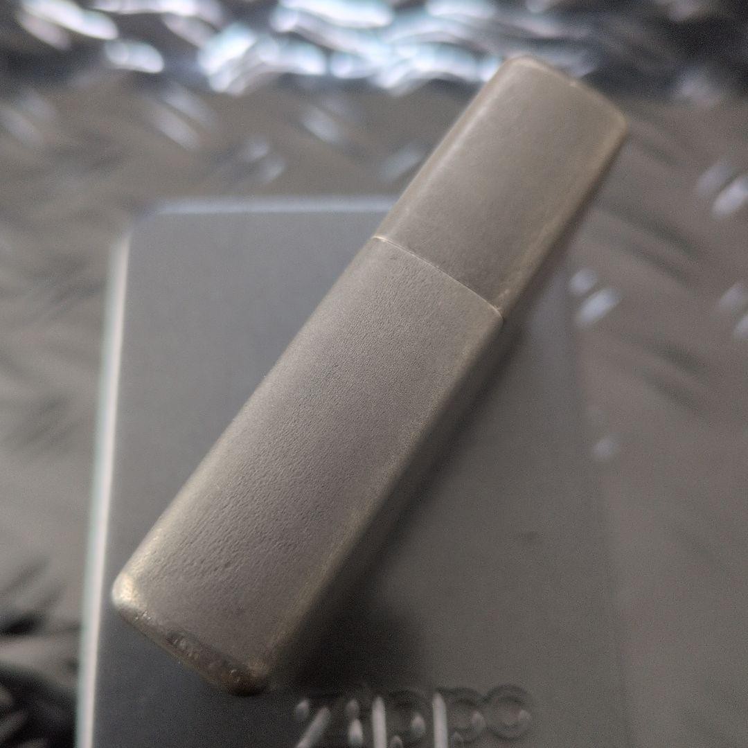 Zippo Solid Titanium Lighter 2001 Near Mint Barely Used from Japan