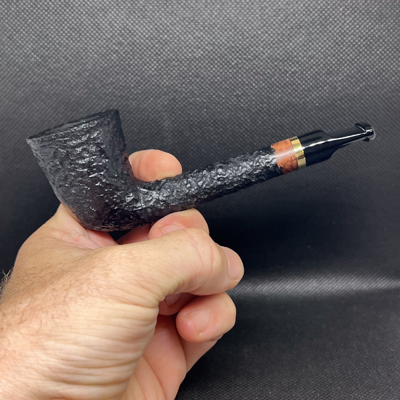 Dagner Pipes Custom Design 2026 Black Dublin Tobacco Pipe Briar New Unsmoked