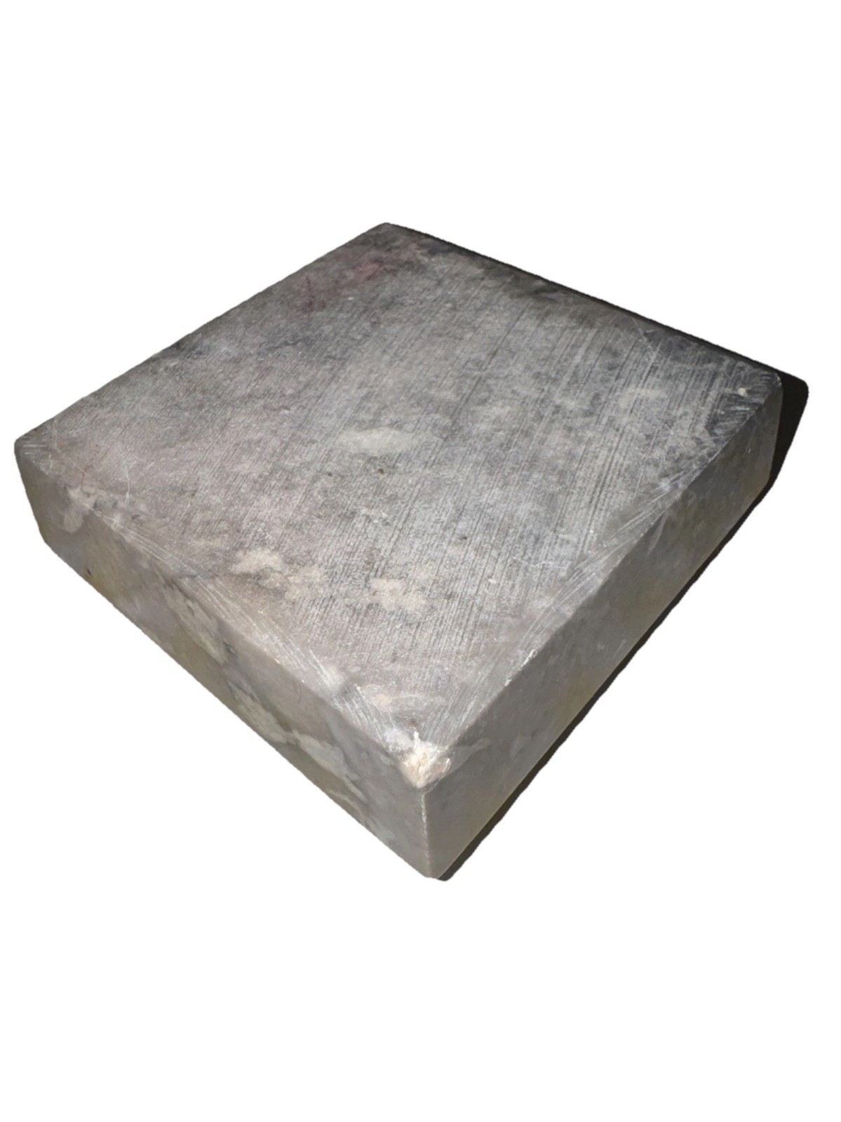 Cuban Crafters Vintage Stone Ashtray Gray Marble Cigar Ashtray Square 4x4x1
