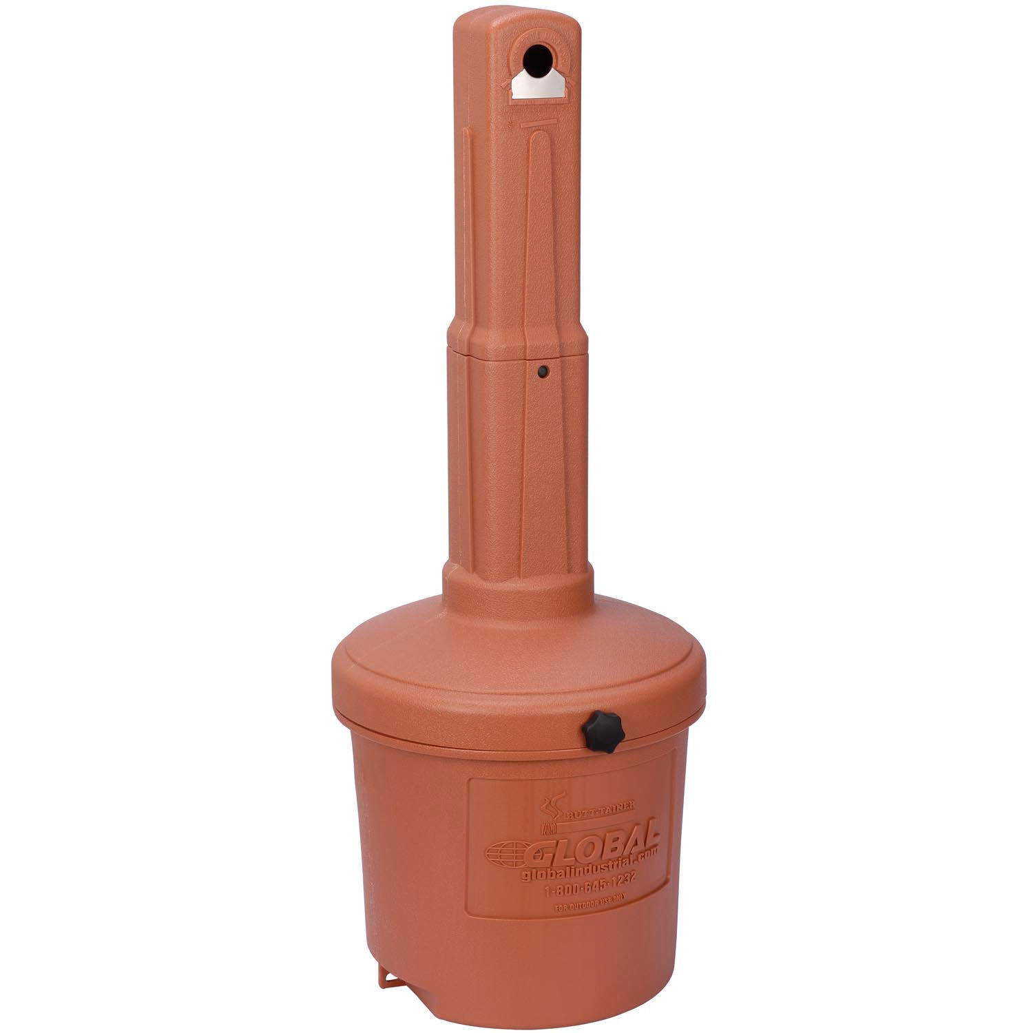Global Industrial Terracotta Outdoor Ashtray 5 Gallon