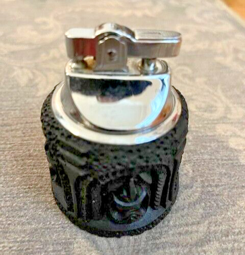 Vintage RARE Lava Art Tabletop Lighter Hawaii