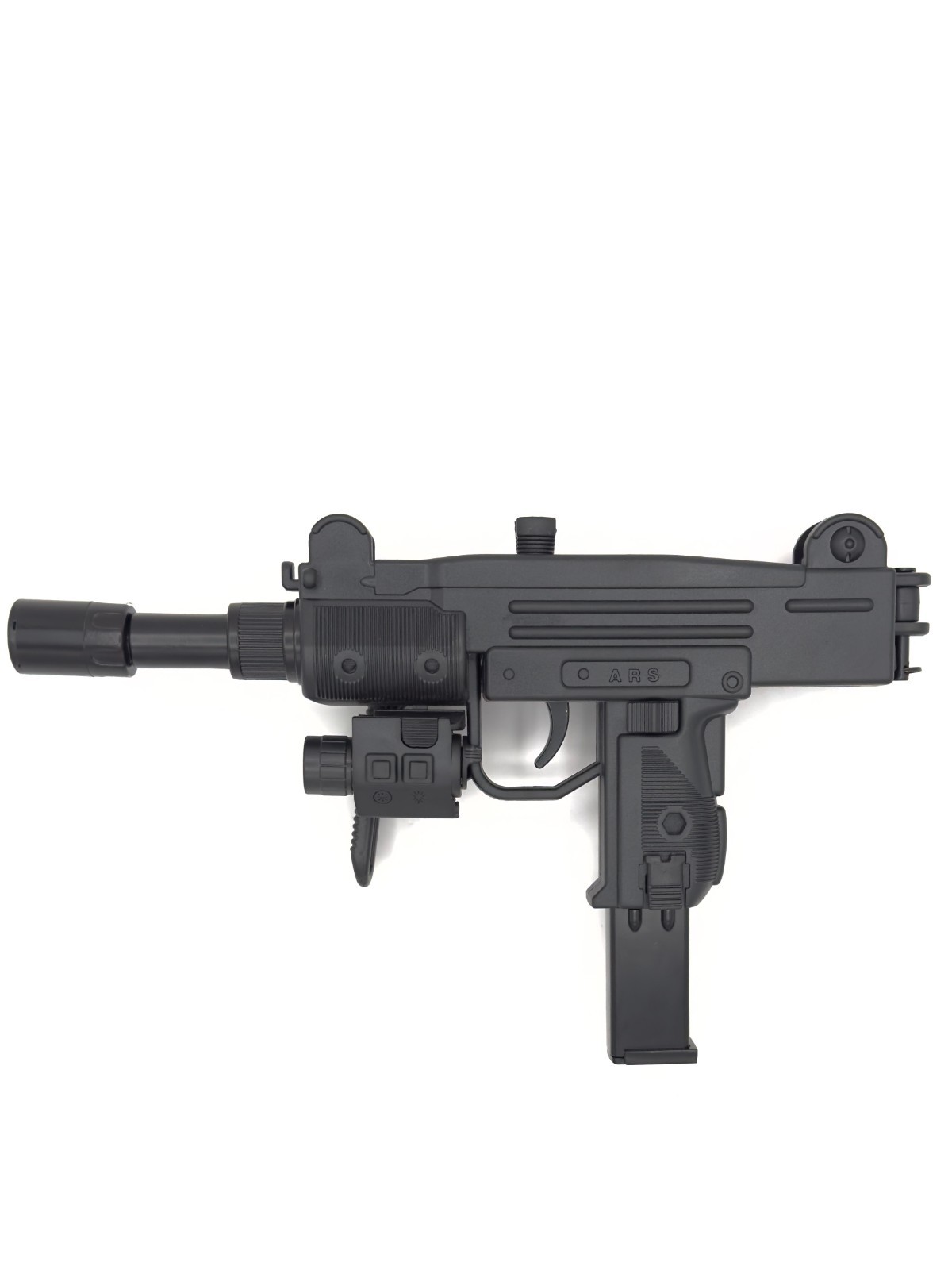 UZI Pistol Torch Lighter – Refillable Butane Jet Flame Gun Lighter with Laser