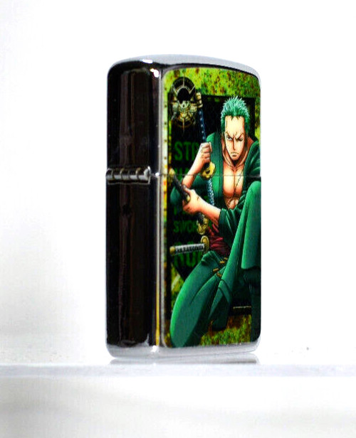 One Piece Zoro Oil Lighter Japan Rare Anime Gift Collectible New