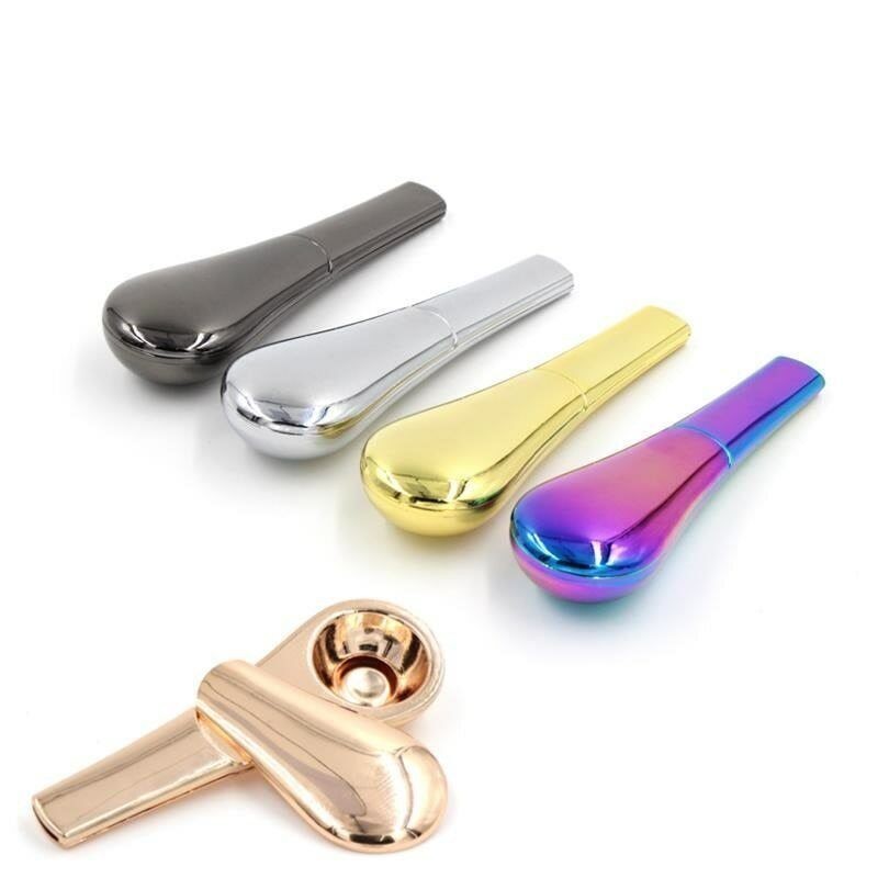 New Portable Smoking Pipe Accessories-Magnetic Metal Tobacco Spoon With Gift Box