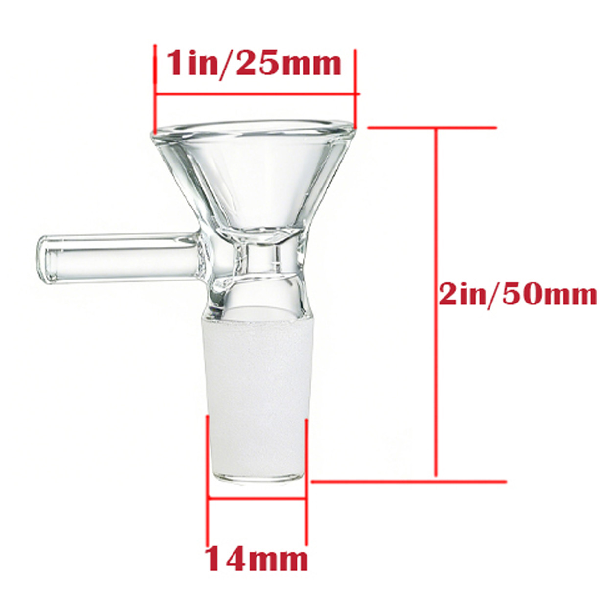 5.25in 6-PACK Down stems + 14mm Round Glass Bong For Glass Bongs Tabocco Smoking