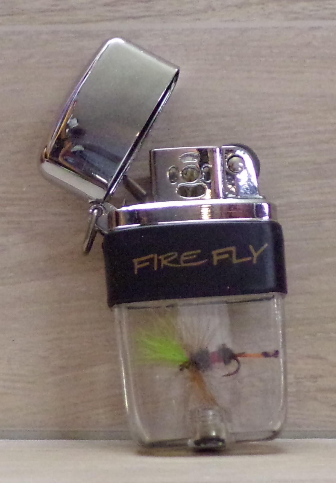 NEW WITHOUT TAGS VINTAGE 1970’S FIREFLY LIGHTER MADE IN JAPAN FLY FISHING LURE