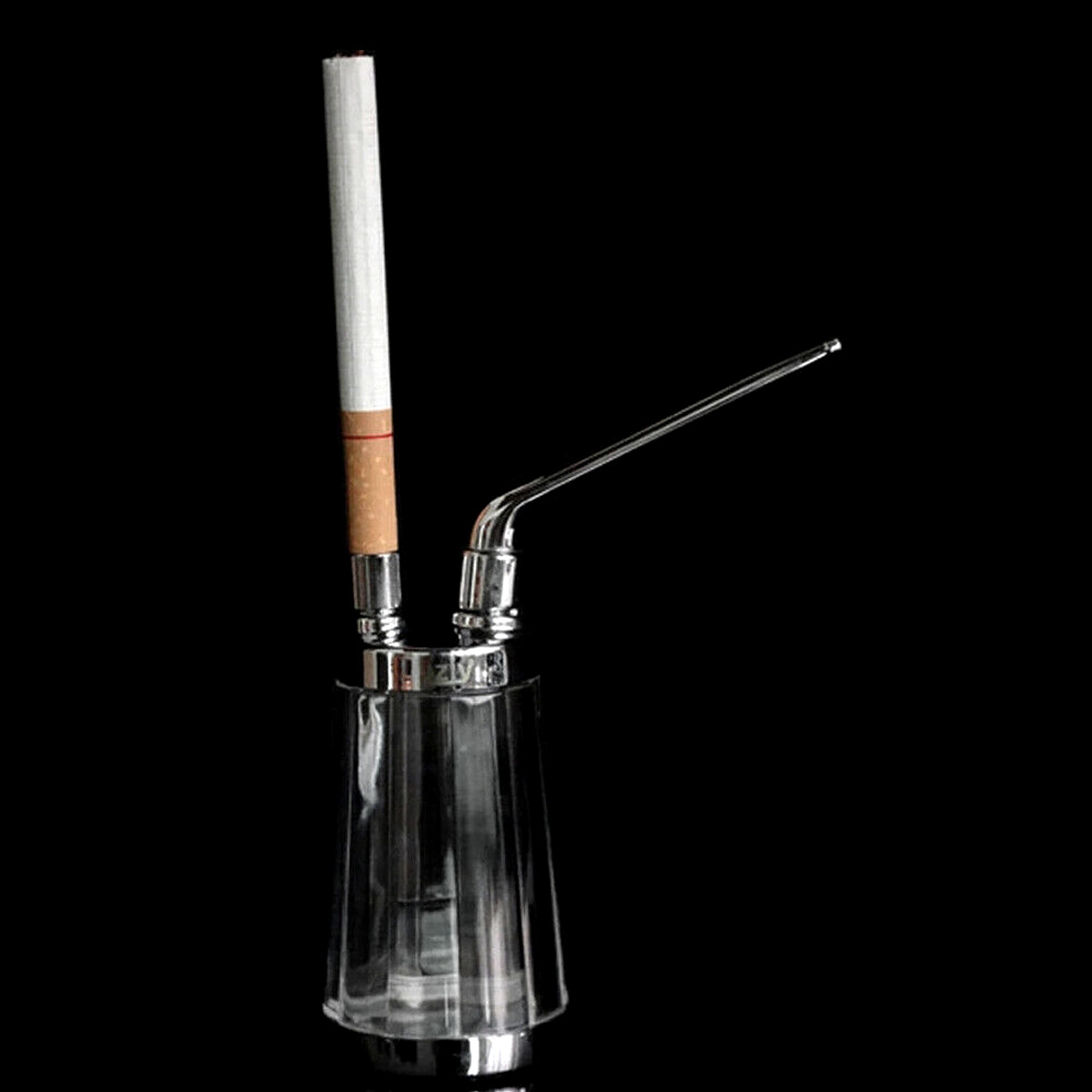 Water Pipe Portable Mini Hookah Shisha Tobacco Smoking Pipes Metal Tube Filter