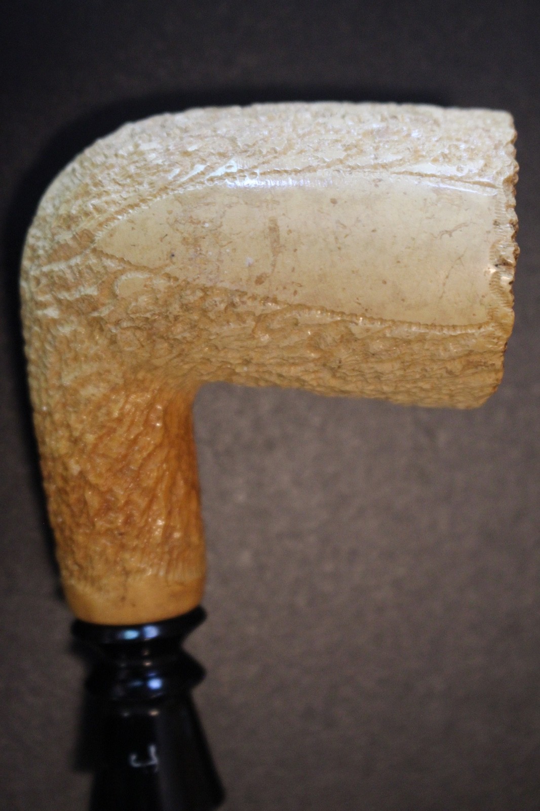 Lot of 2 Vintage Genuine Block Meerschaum Tobacco Pipes – Lattice & Pioneer