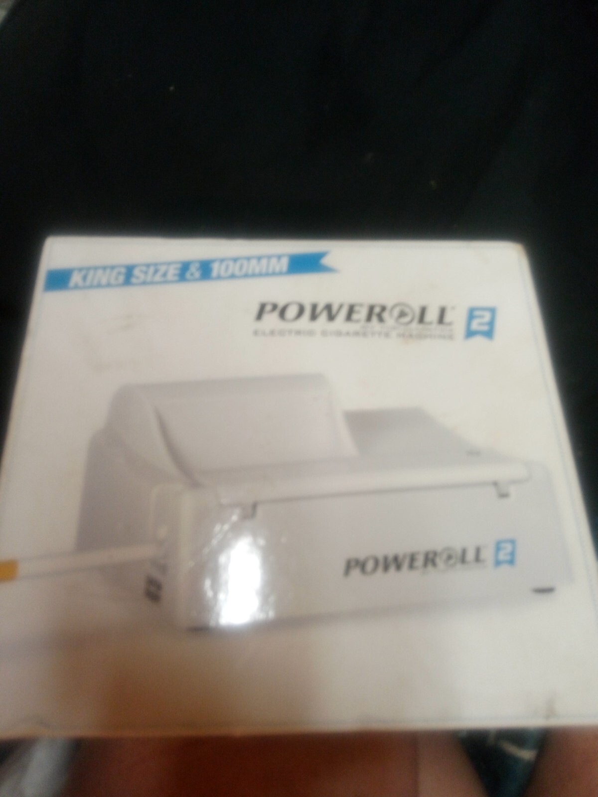 POWEROLL 2 Top-O-Matic Electric Cigarette Machine – King Size & 100mm NEW