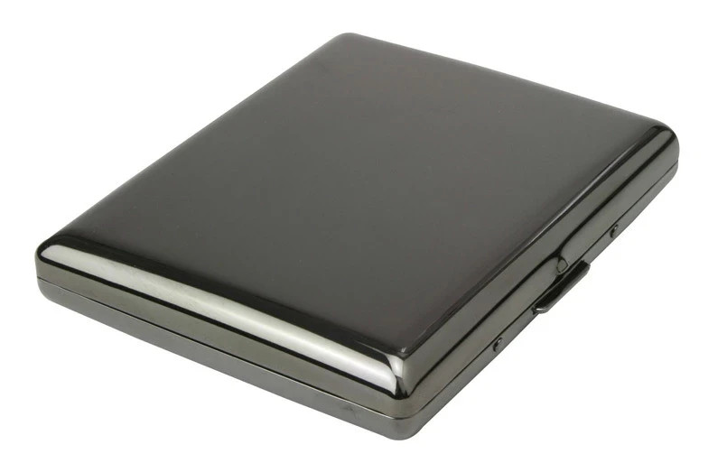 Tsubota Pearl Cigarette Case Casual Metal 100mm 20 Storage 1-92307-51