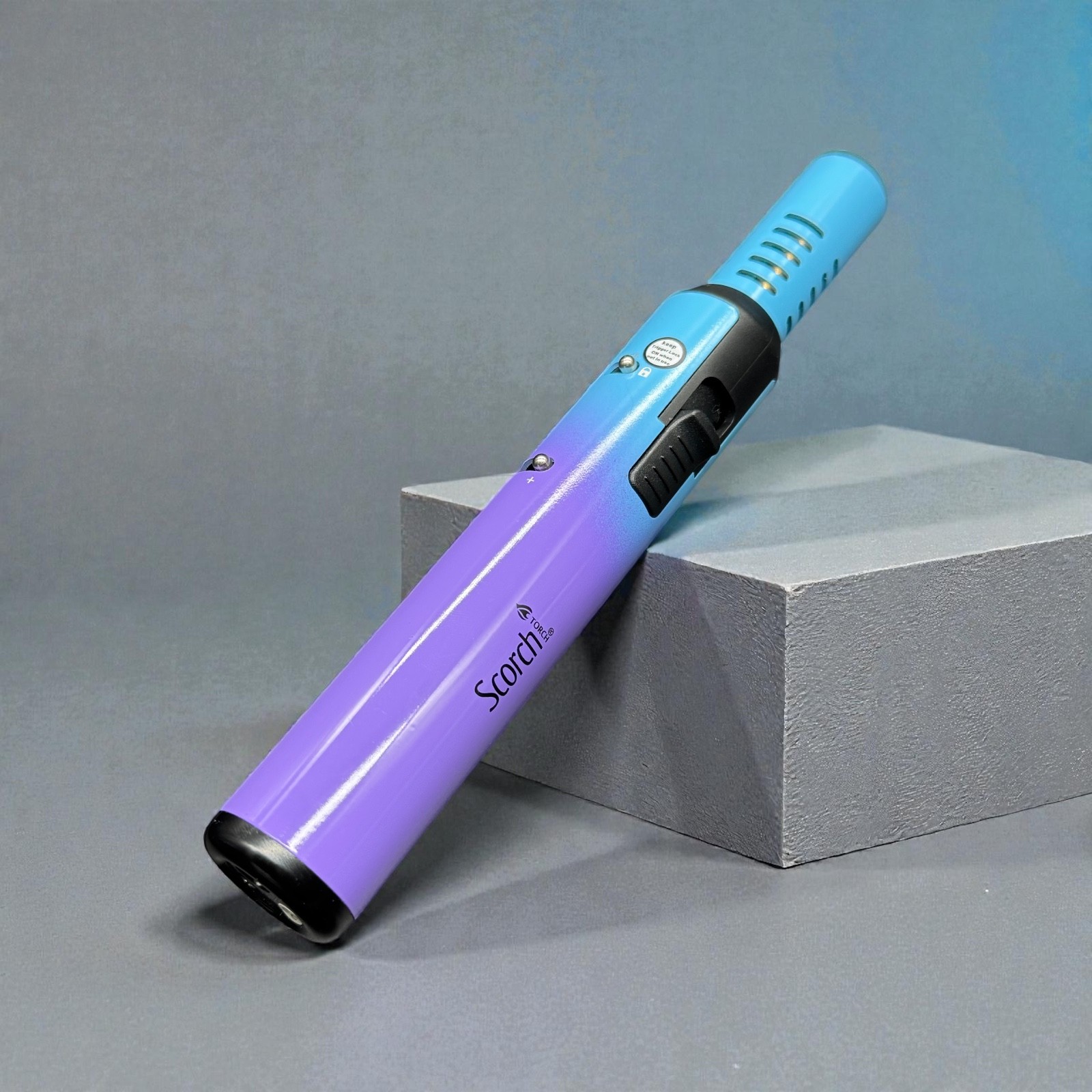 Scorch Torch 61803 – 8” Single Flame Refillable Butane Torch Lighter