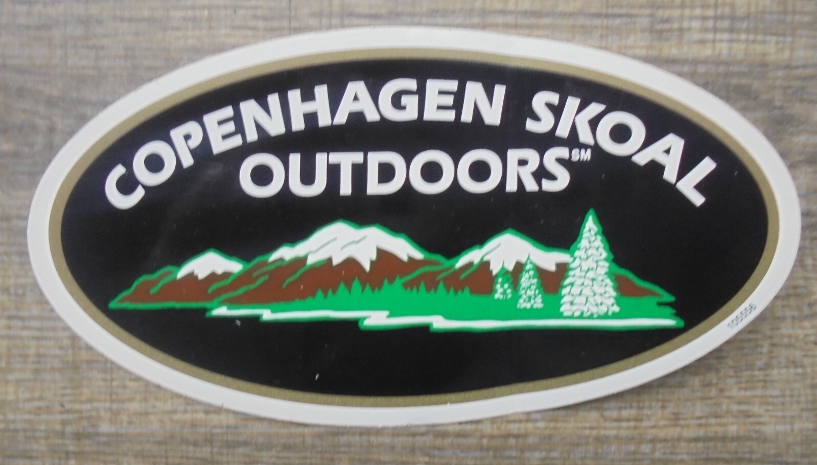 COPENHAGEN SKOAL OUTDOORS OVAL DECAL/STICKER 6.50X 3.50″NEW