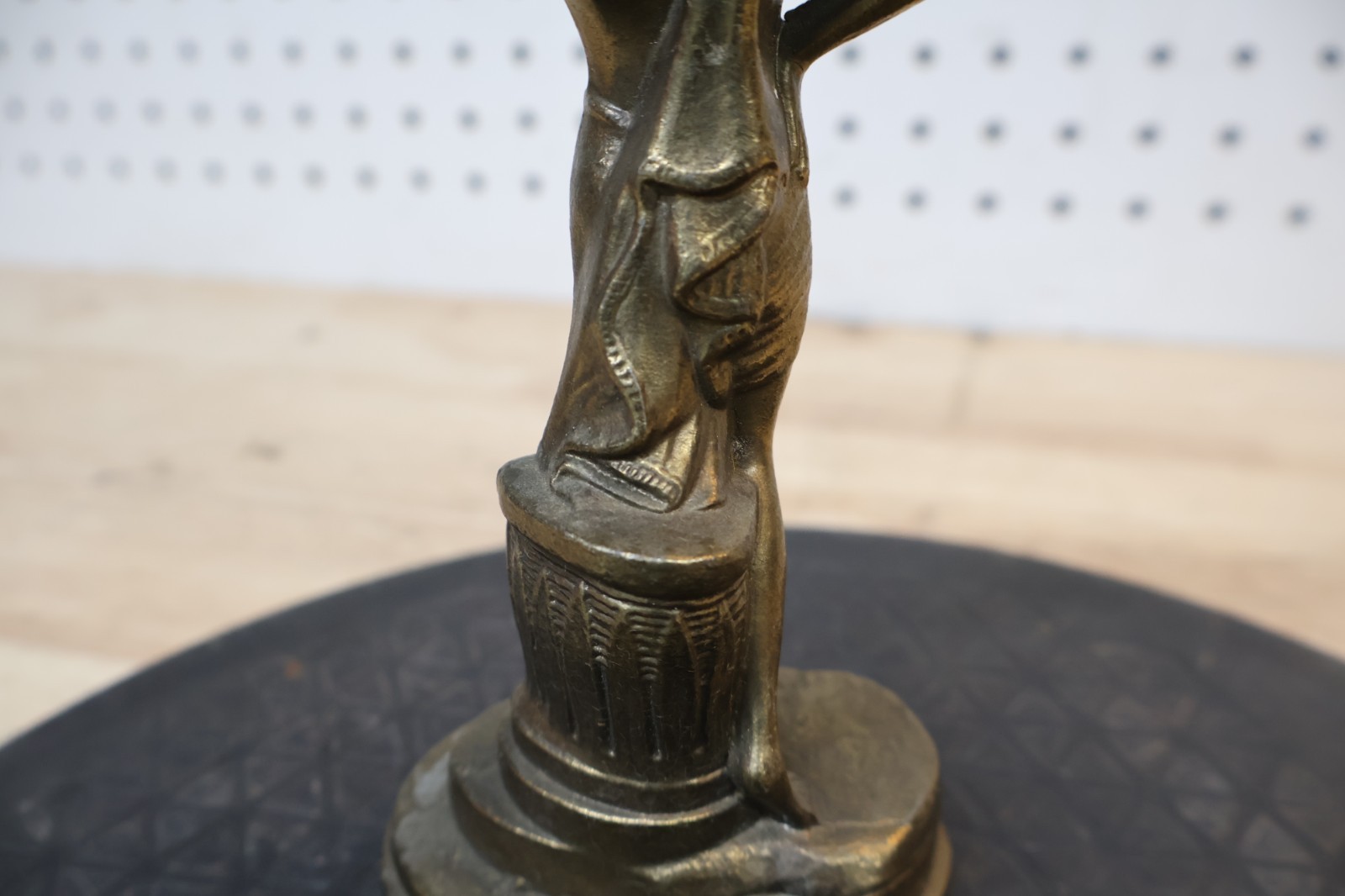 Rare Figural Art Nouveau “Just-Tip-It” Elec Cigar Lighter H. Herschberg & Co.