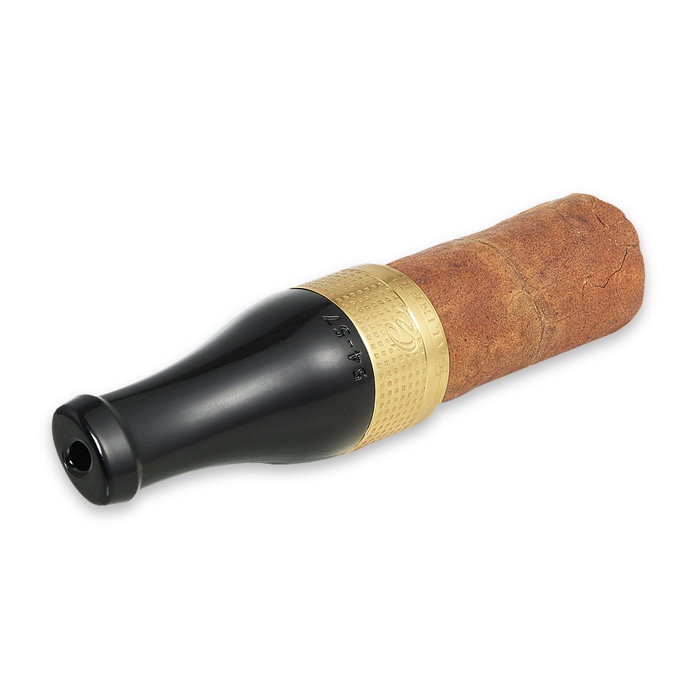 Galiner 4 Sizes Nozzle Mouthpiece Cigar Pipe Holder Pure Copper & Resin Box New