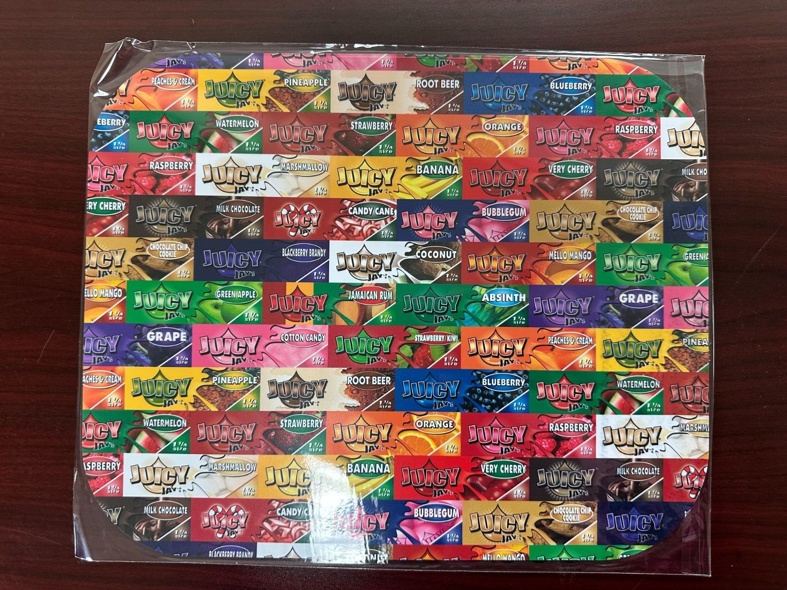 RAW Juicy Jay Magnetic Lid Mixed Paper For Metal Rolling Trays 13×11