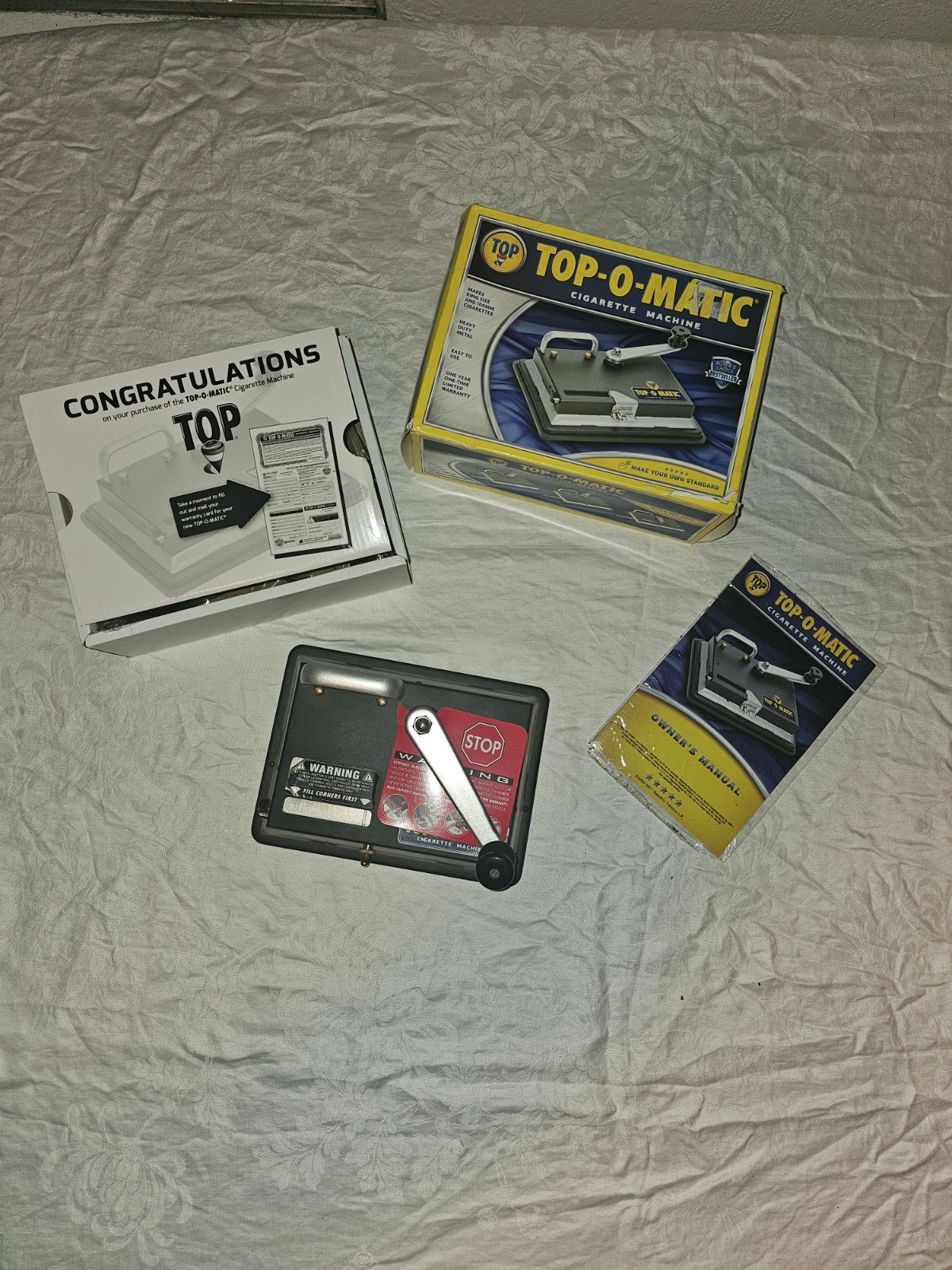 T.O.P. Top-O-Matic Cigarette Rolling Machine