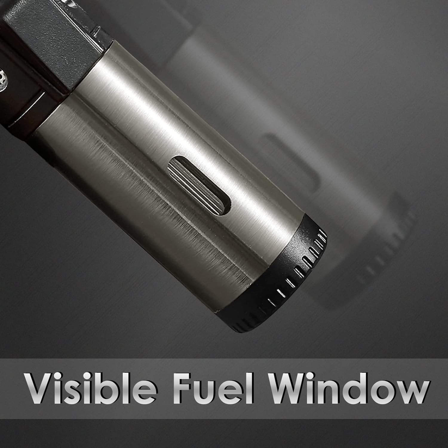 2 Pack Torch Lighter Triple 3 Jet Flame Butane Gas Lighter Refillable Jet Torch
