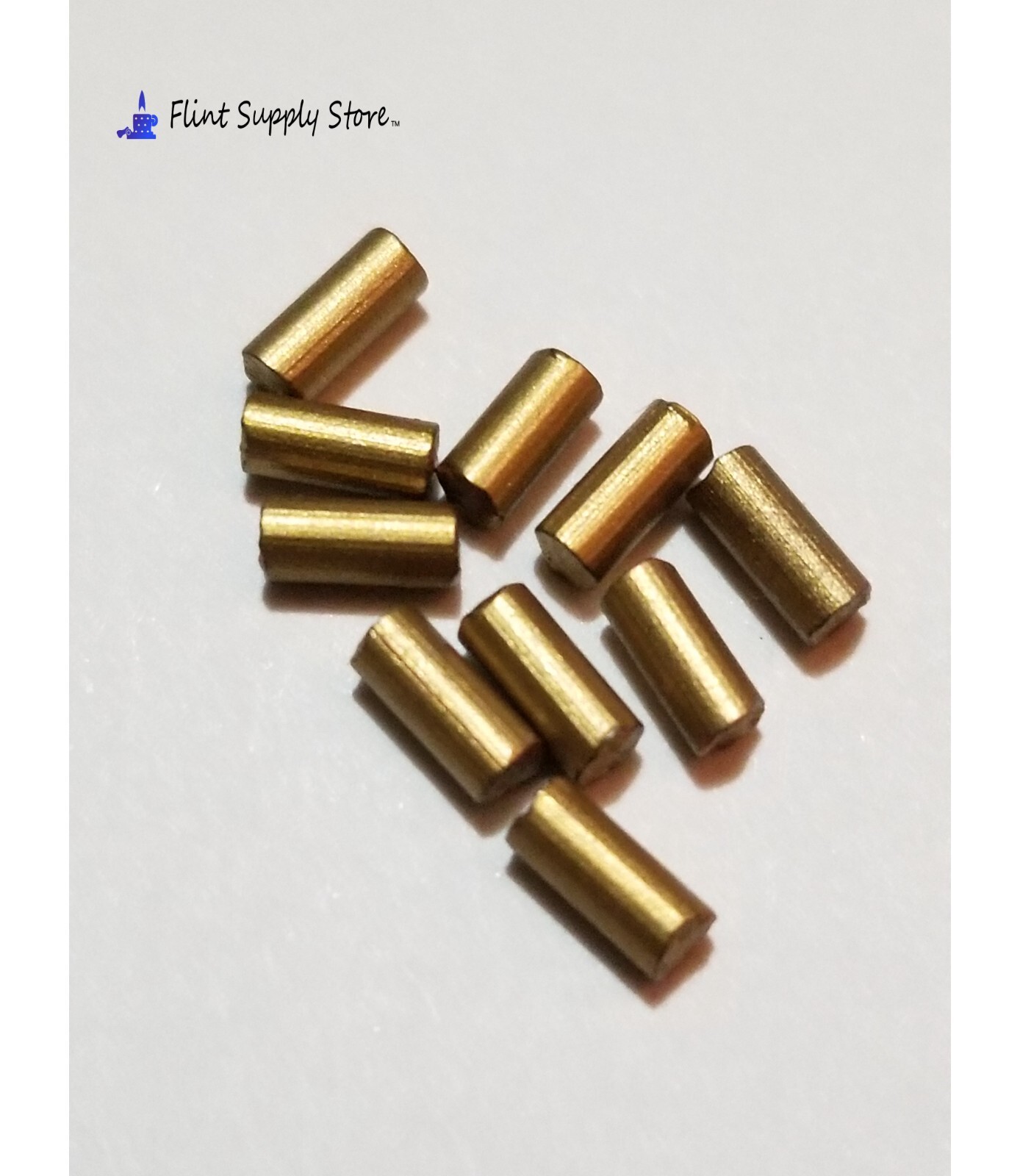 Lot of 50 Lighter Flints Gold Fits Ronson, Zippo Lighters & more Ships from USA