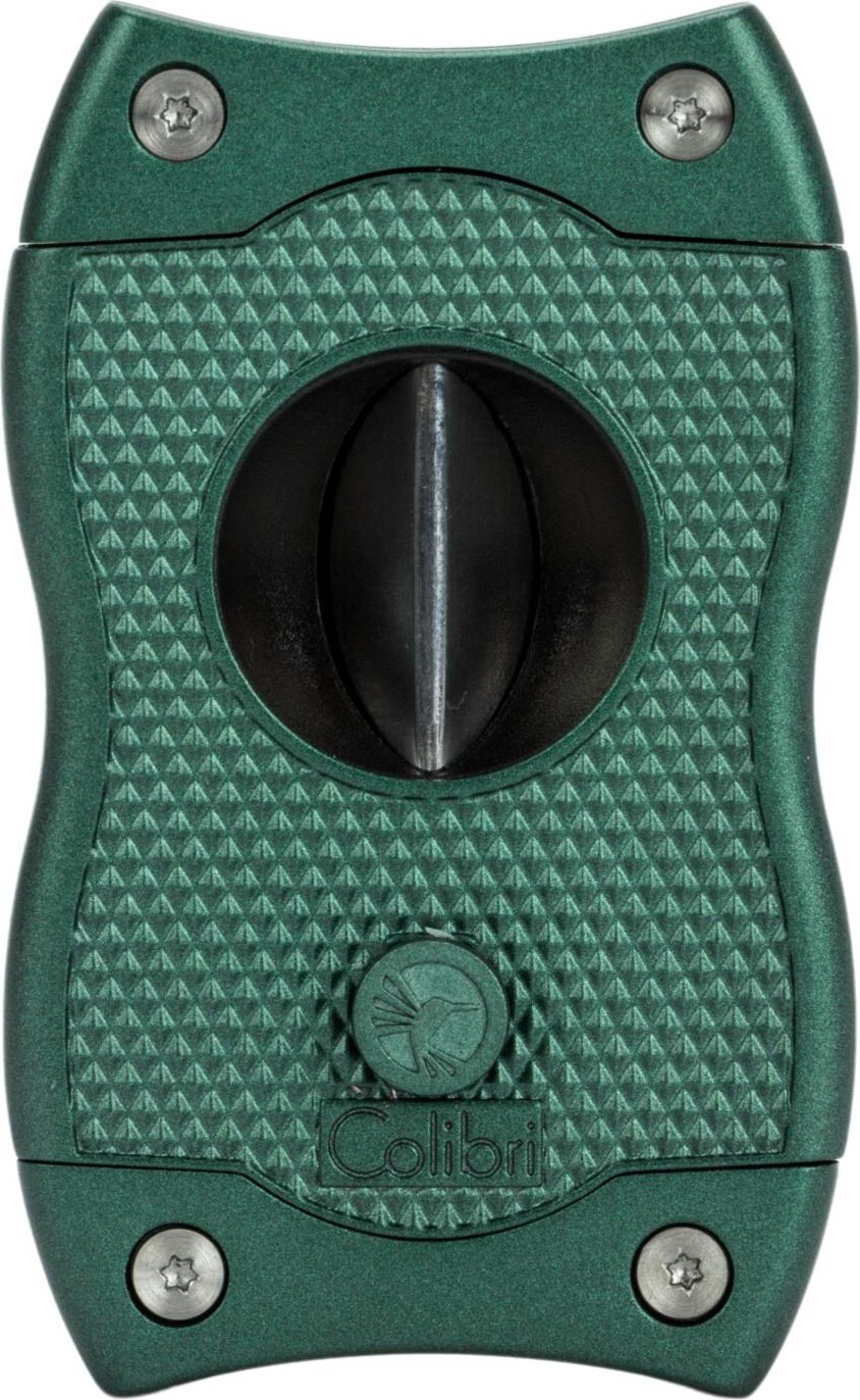 COLIBRI “SV-CUT” 2in1 CIGAR CUTTER – STRAIGHT CUT 27mm / NOTCH CUT 24mm *GREEN*