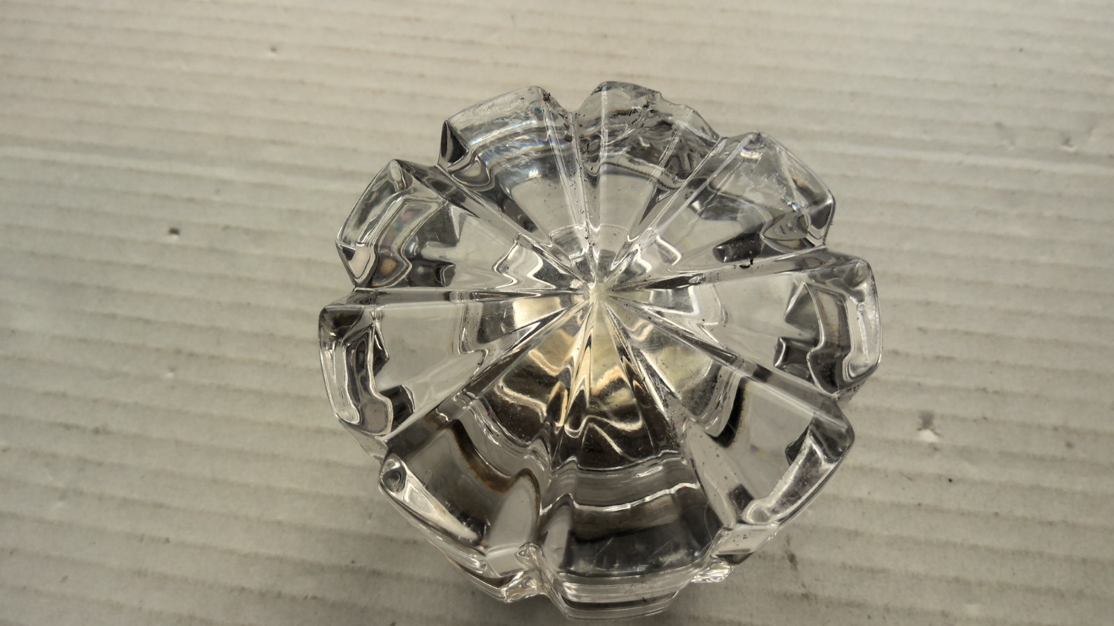 Vintage Gas Tabletop Lighter Retro 60’s 70’s Antique Glass