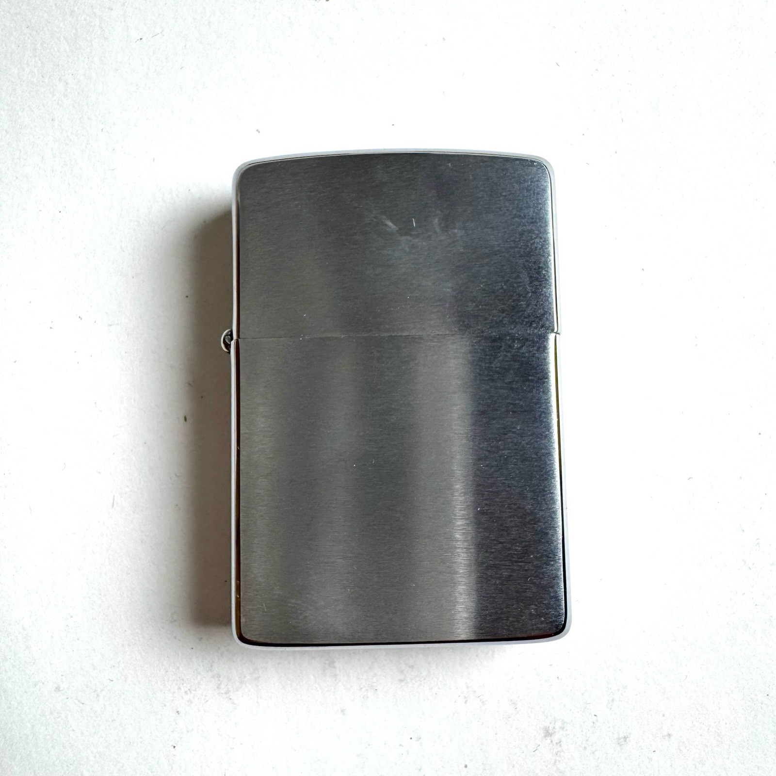 zippo lighter No. 200 Brush Finish in original box 1965 UNTESTED