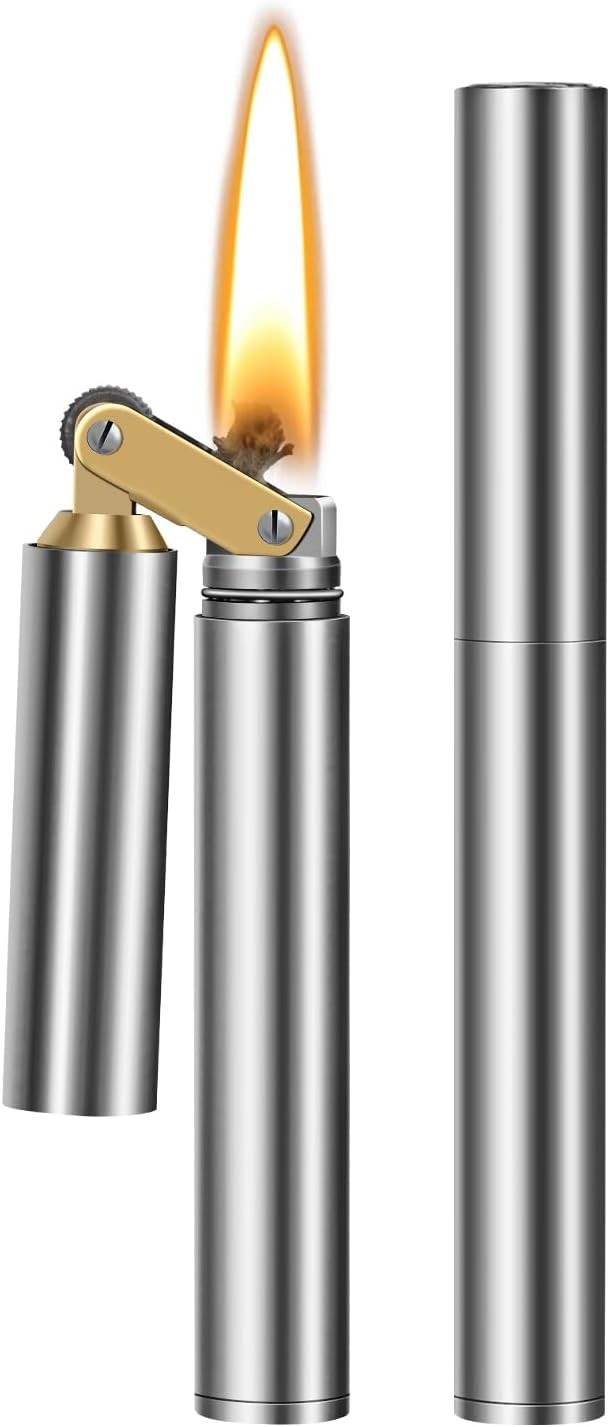 Vintage Lighter, Cool Trench Lighter, Unique Kerosene Lighters Fluid Refillable,