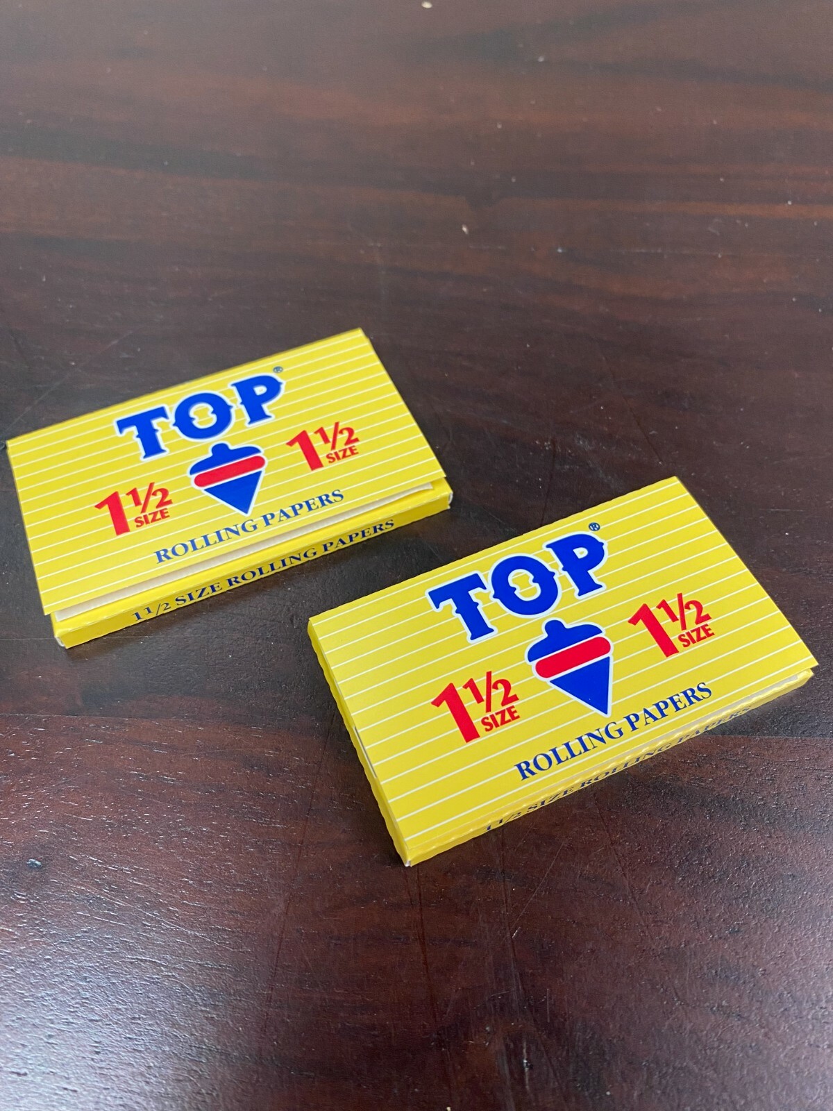 Top 1 1/2 Rolling Paper Factory Box~2 Booklets