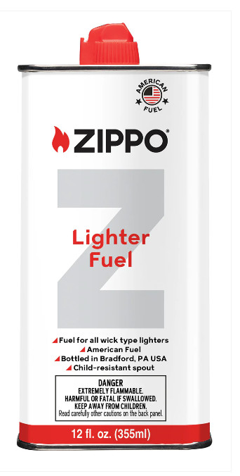 Zippo 12oz – 355ml Butane Lighter Fuel Fluid For Zippo Pocket Lighter
