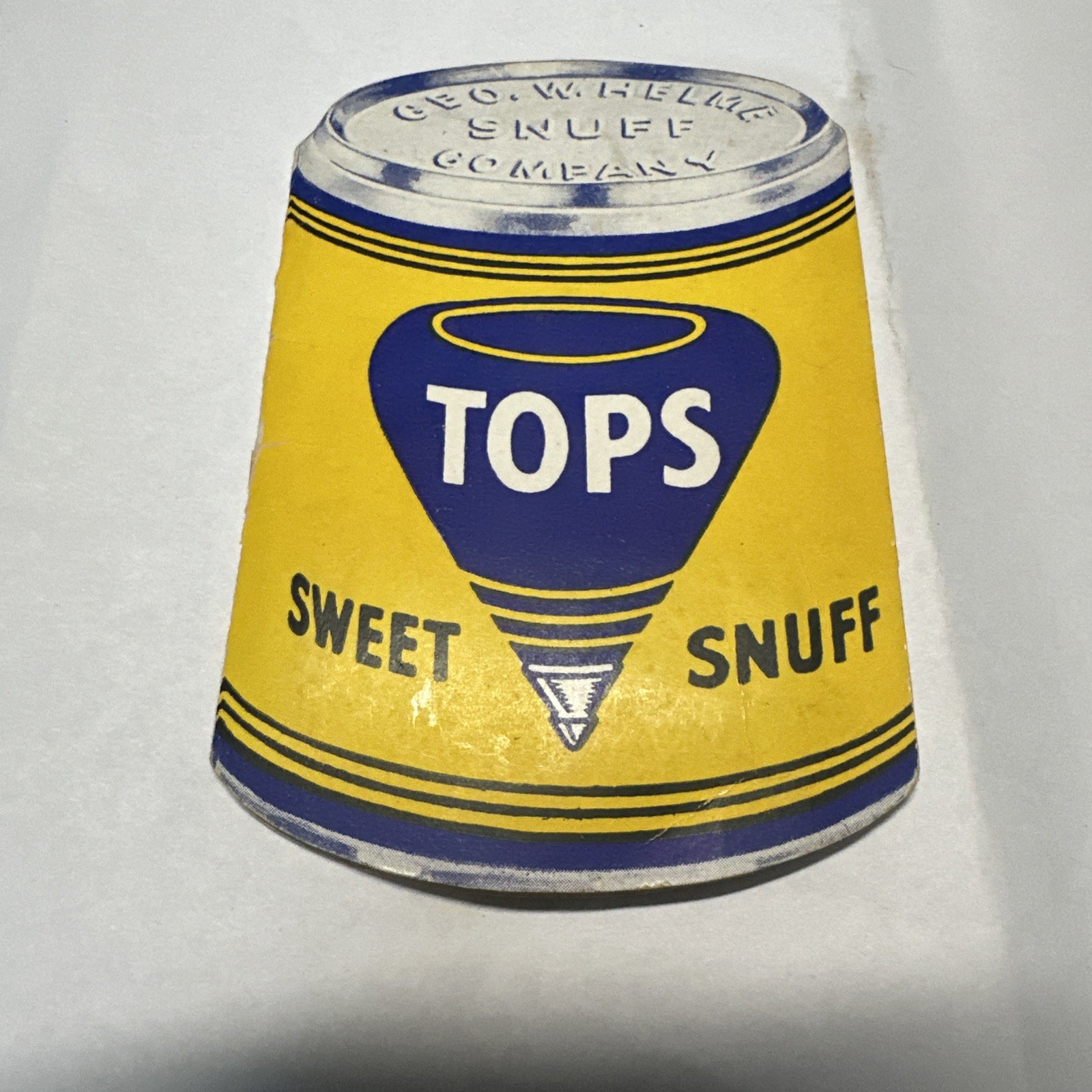 George W Helme Co. Tops Sweet Snuff Needle Pack and Threader