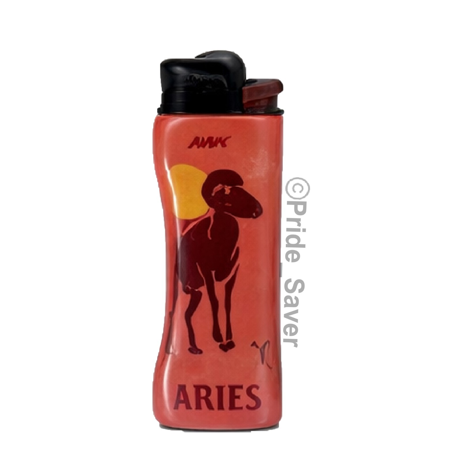 MK Grip Lighter Pro Astrology Zodiac Horoscope Series Flint AST (7 Lighters)