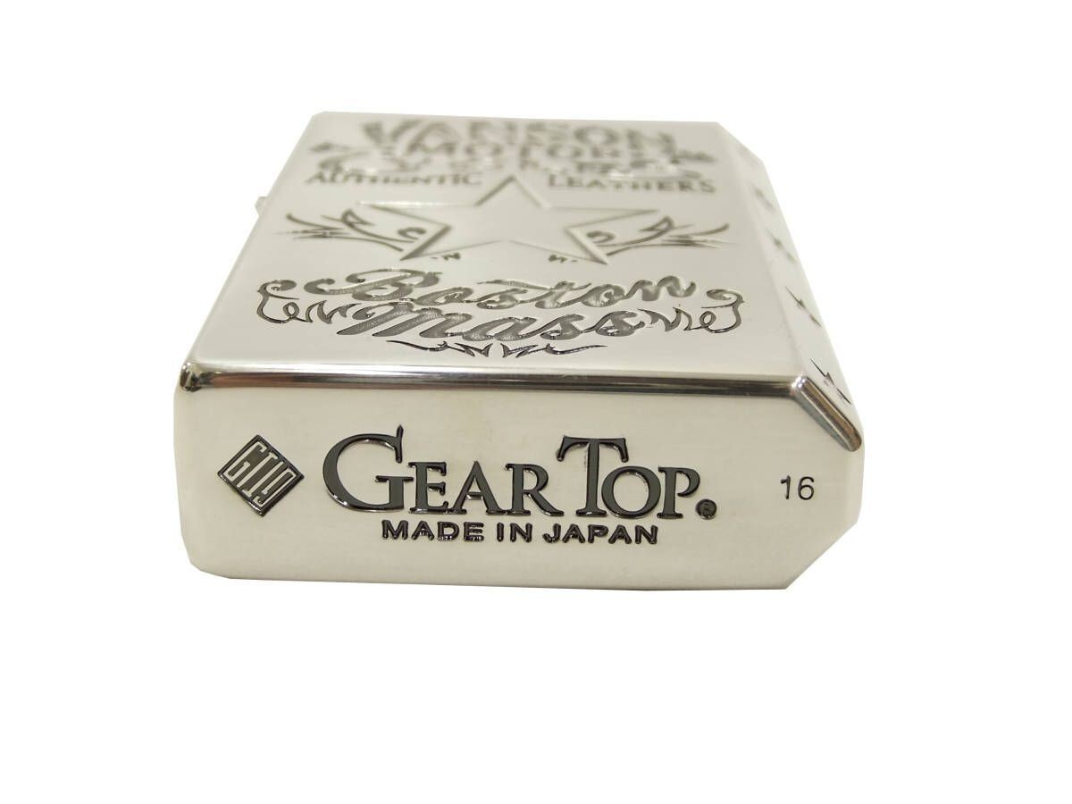 Vanson Gear Top Lighter Logo Star Silver penguin lighter American casual shop