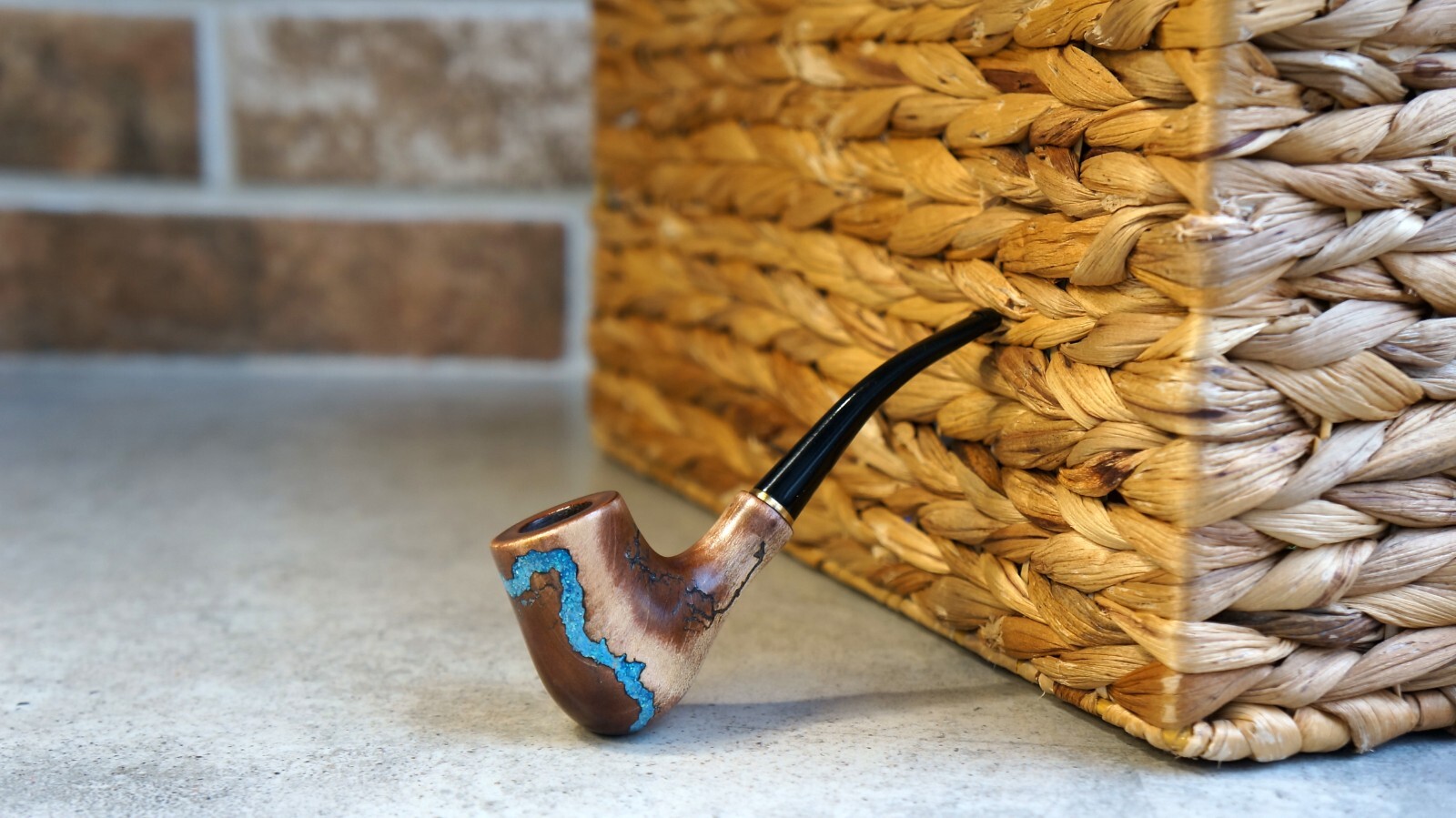 New mini 4″ tobacco smoking pipe, handcrafted pear wood pocket pipe