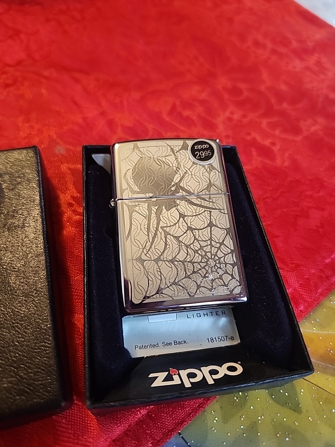 Zippo 28052 Hidden Spider High Polished Chrome