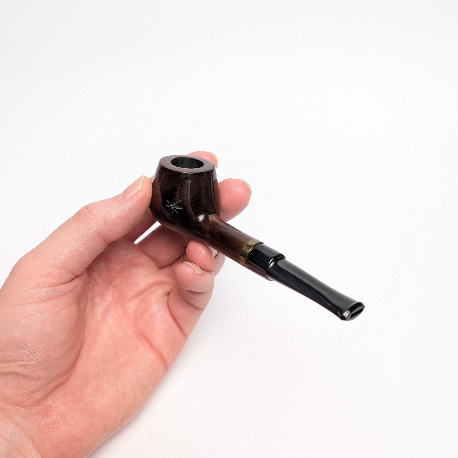 Mr. Brog No. 20 Apple Pear Wood Pipe – Open Box, Lightly Used, Handcrafted