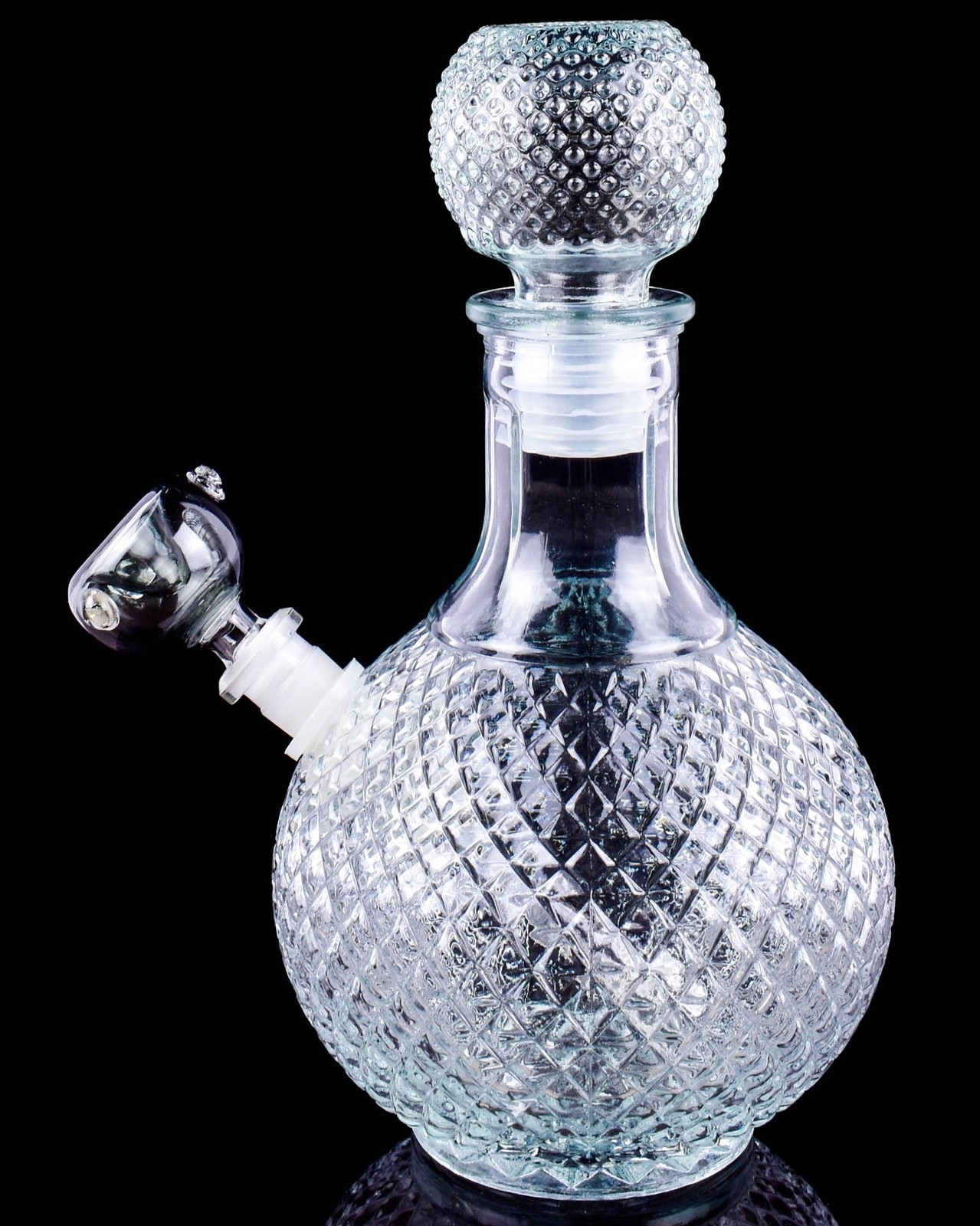 Cool Bong Glass Water Pipe Decanter Style Bong CUTE Bong Vase Bong *USA*