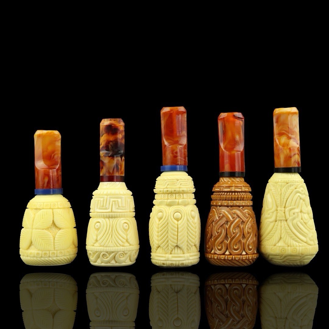 Ornate CIGAR HOLDER Set Of 5 HANDMADE CASE 40 To 60 Gages 16-18-20-22-24 MM