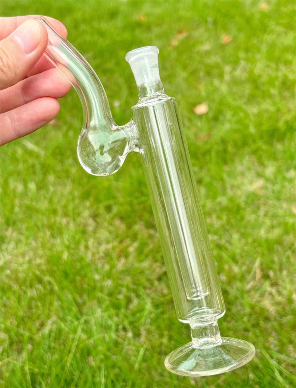 NEW 6.7″ Clear Glass Hookah Bong Pyrex Test Tube Smoking Water Pipe Shisha Bowl